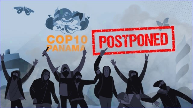 cop10 uitgesteld vanwege onrust panama