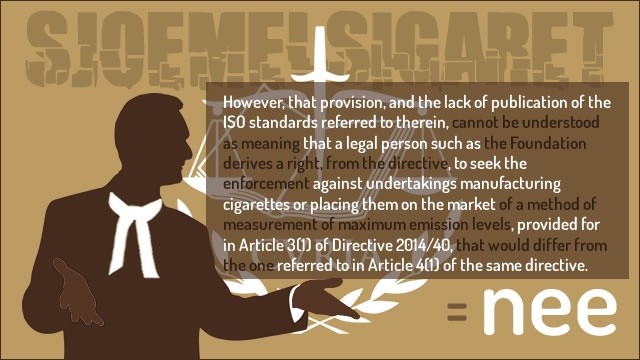 advies advocaat-generaal eu hof sjoemelsigaret kan blijven-1