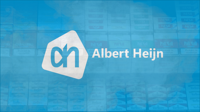 albert heijn display-1