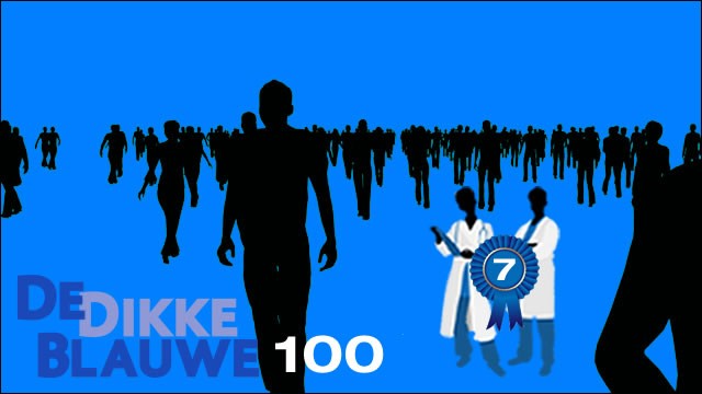 de dikke blauwe 100