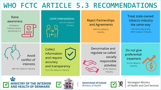 drie noordse landen sluiten deur voor tabaksindustrie
