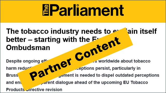 europese tabakslobby via de kolommen van onafhankelijke pers