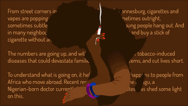 nigeriaanse journalist ziet rookcultuur afrika veroveren