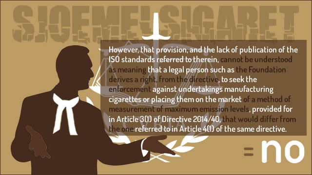 opinion advocate general eu court rigged cigarettes can stay
