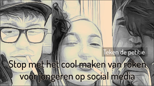 petitie wil bescherming tegen rokende influencers