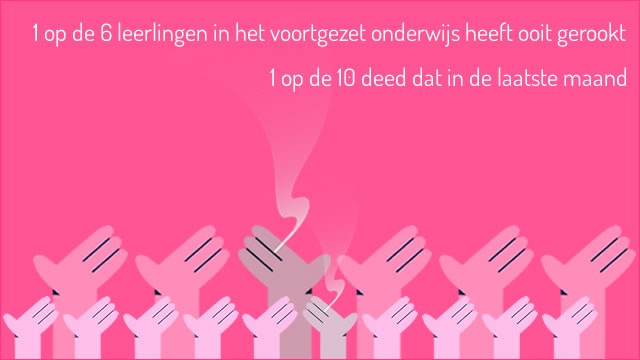 weinig verandering in nicotinegebruik scholieren