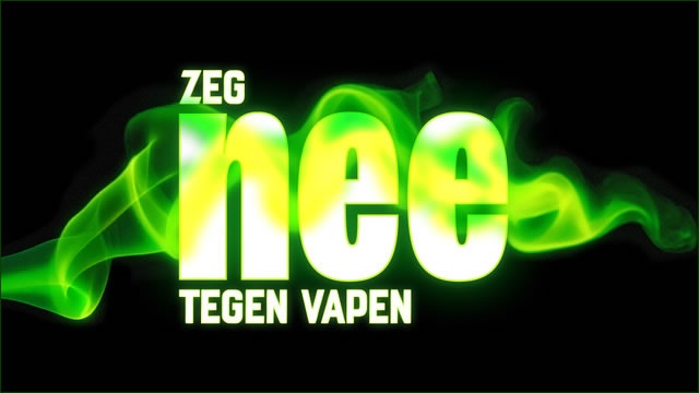 zeg nee tegen vapen