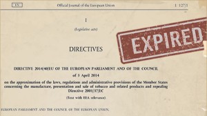 europese commissie tabaksproductenrichtlijn is hopeloos verouderd