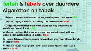 feiten en fabels over duurdere sigaretten en tabak