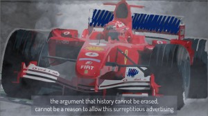 formule 1-gids staat vol tabaksreclame en