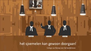het sjoemelen kan gewoon doorgaan