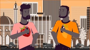 in abidjan ruiken de straten naar aardbei en mango