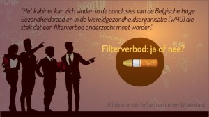 kabinet onderzoekt filterverbod nog steeds