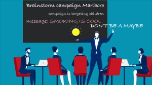 marlboro-campagne overduidelijk gericht op tieners