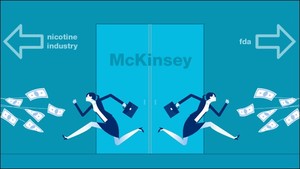 mckinsey werkt voor fda en nicotineindustrie