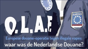 nederland ontbreekt bij europese douane-actie tegen illegale vapes