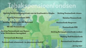 pensioenfondsen in tabak