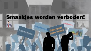 smaakjes worden verboden