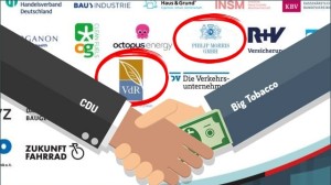 tabaksindustrie sponsort partijdag van cdu