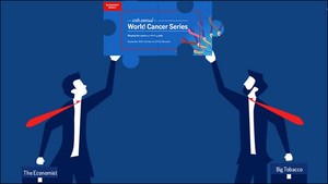 the economist in het nauw door banden met tabaksindustrie